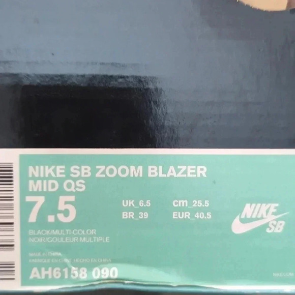 Nike 2017 Lance Mountain x SB Blazer Mid Size 7.5 - Picture 2 of 2